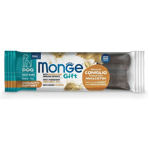 Monge Gift mesne &amp;scaron;tanglice za odrasle pse, zečetina Slike