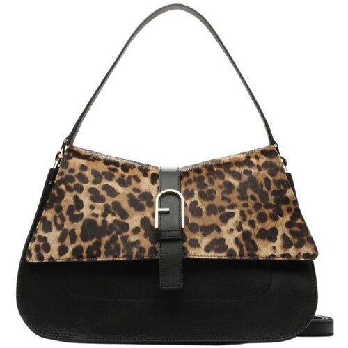 Furla Handbag - FLOW M TOP HANDLE black Slike