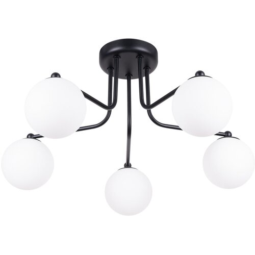 Nice Lamps Črna/bela stropna svetilka Beam – Cene