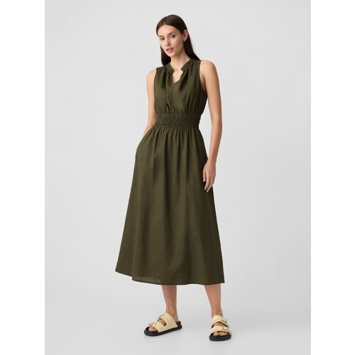 GAP Linen maxi dress - Women's Cijene
