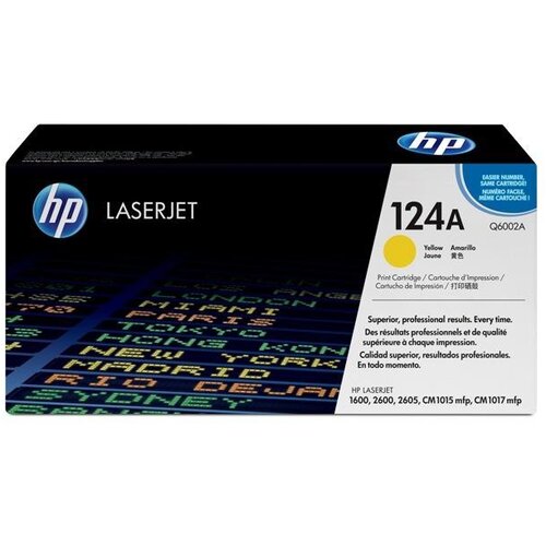 HP &amp;quot;Toner 124A Q6002A Gelb&amp;quot; Slike