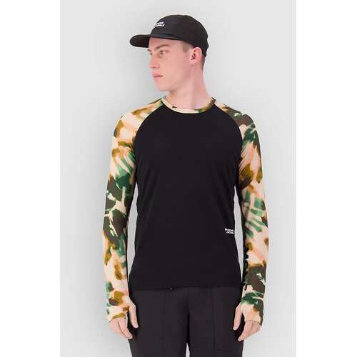 Mons Royale Temple Merino Long Sleeve Funkcijska srajca bush camo / black Cene