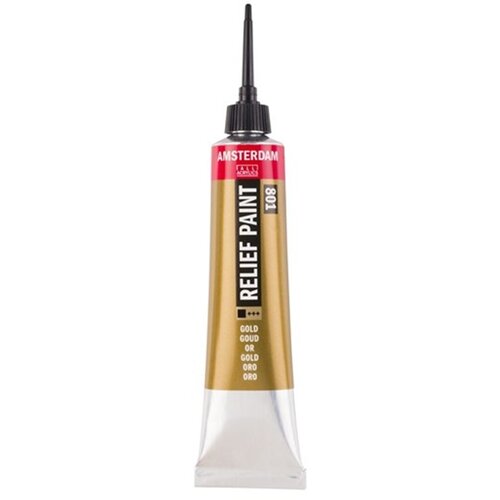  Kontura AMSTERDAM Relief Paint 20 ml | zlata Slike