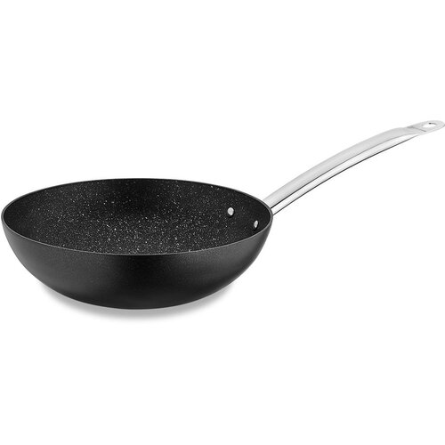 Korkmaz Proline Nero wok, 32 cm, (21230105) Cene