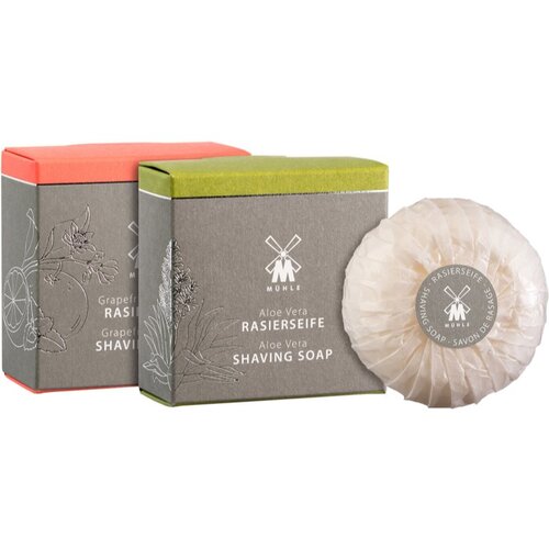 M&amp;uuml;hle Shaving Soap Duo milo za britje za mo&amp;scaron;ke 2 kos Slike