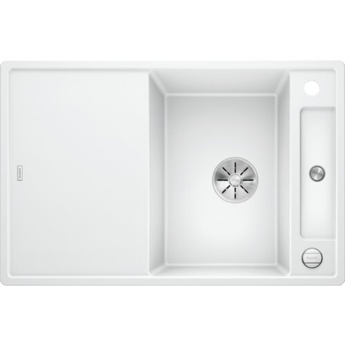 Blanco sudoper AXIA III 45 S InFino SILGRANIT ANTRACIT, daska drvo, s dalj. upr. Slike