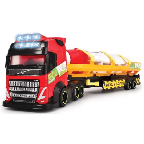 Dickie Toys, Volvo FH16 težki tovornjak za prevoz vetrnih turbin model v merilu 1/14, Rde?a, (21552923) Cene