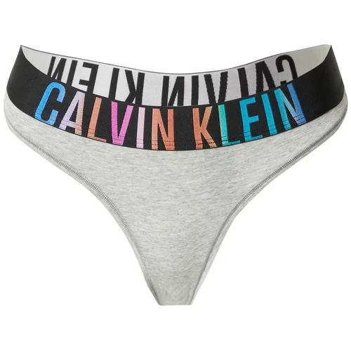 Calvin Klein Underwear Tangice svetlo siva