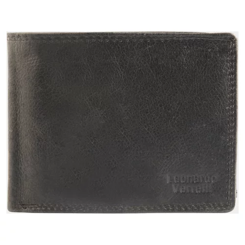 TOSN Moška denarnica Leonardo Verrelli Sola siva