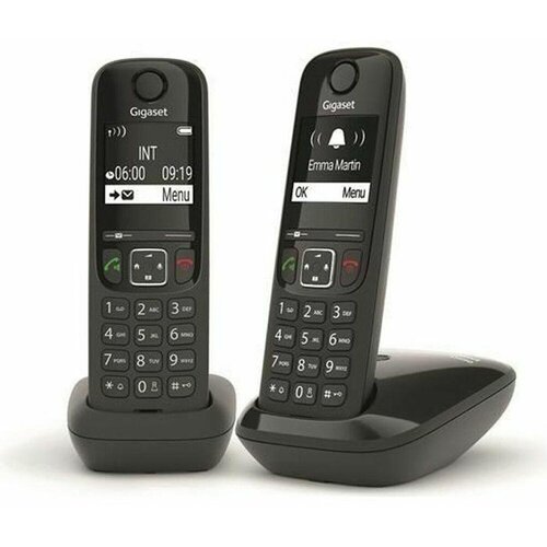 Gigaset Brezžični telefon AS690 Duo z modernim dizajnom, (5000521339) Cene