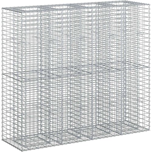  Gabionski uzdignuti krevet 2 pcs Srebrno 170 x 50 x 150 cm Cijene