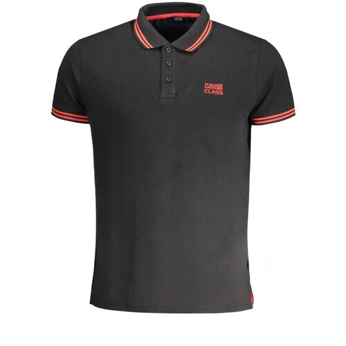 Cavalli Class Mu&scaron;ka Polo Majica Kratkih Rukava Crna Cijene