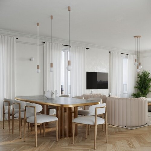 Sollux SL.1745 - visilica na sajli halo 3xG9/8W/230V preč. 25 cm taupe Slike