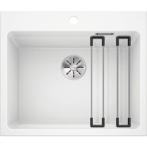 Blanco sudoper ETAGON 6 InFino SILGRANIT BIJELA, pribor inox nosači, bez dalj. upr. Slike