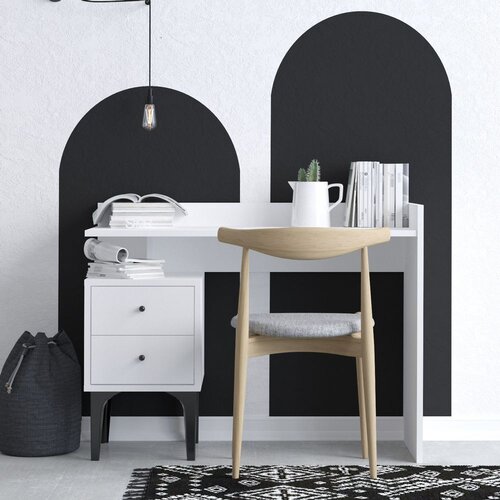 Woody Fashion Radni sto 100x80x45cm Bijeli Cene