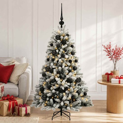  Umjetno božićno drvce s nogom PVC i metal Slike