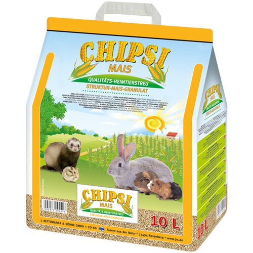 Chipsi kukuruzne granule za postelje - 3 x 10 l Cijene