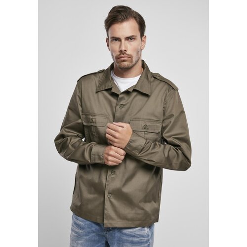 Urban Classics US Shirt Olive Slike