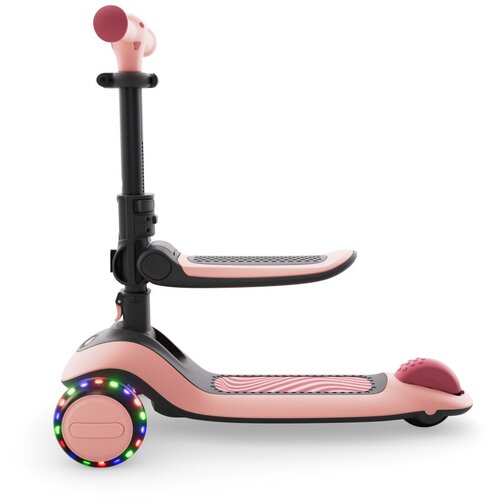 Kinderkraft romobil HALLEY 2, Rose pink Slike