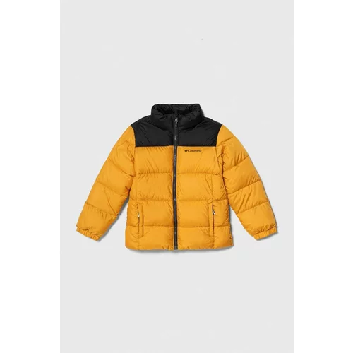 Columbia Otroška jakna U Puffect Jacket rumena barva