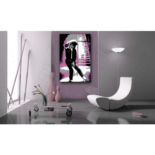 Ručno slikane slike na platnu na platnu POP Art Michael Jackson 1-dijelna () Cijene