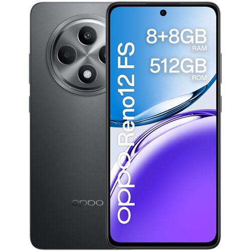 Oppo Reno12 FS 4G Dvojna SIM 8GB/512 GB (Siva) pametni telefon, (21510941) Cene