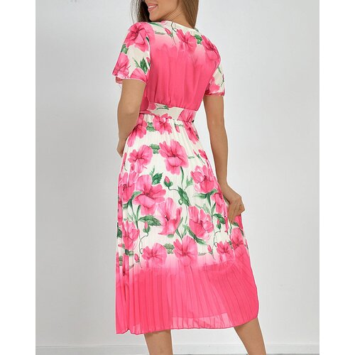 Resti Women's pleated floral midi dress Cene