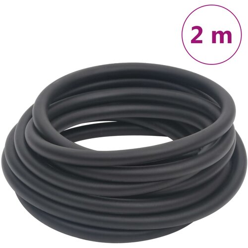 vidaXL Hibridna zračna cev črna 2 m guma in PVC Cene