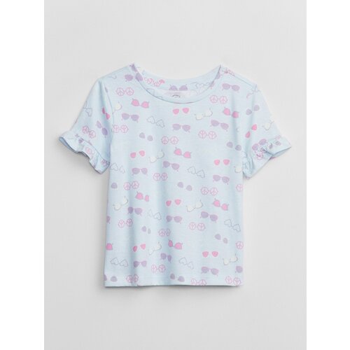 GAP Kids T-shirt with ruffles - Girls Cene