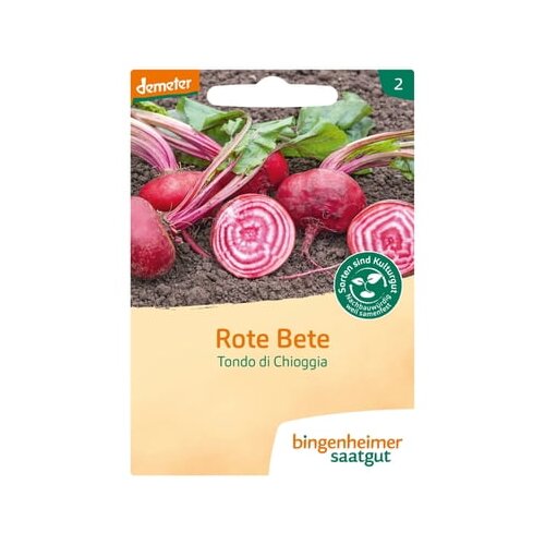 Bingenheimer Saatgut rdeča pesa &amp;quot;Tondo di Chioggia&amp;quot; Slike