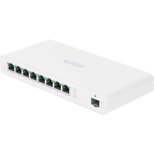 Ubiquiti Ubiquity Switch (8) GbE RJ45 ports with 27V passive PoE output,1 SFP port Cene