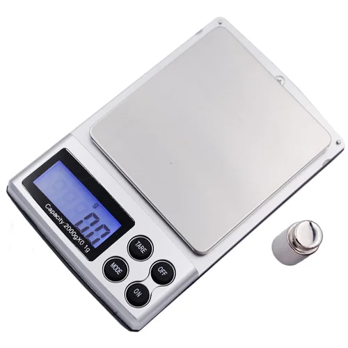  Precizna mini LCD elektronska tehtnica od 0,01 g - osvetljena