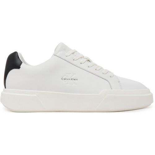 Calvin Klein Superge Chunky Cupsole Laceup Lth YM0YM01344 Bela Cene