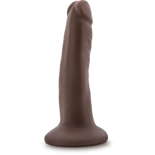 Blush Dr. Skin Plus 5 Inch Posable Dildo Chocolate Slike