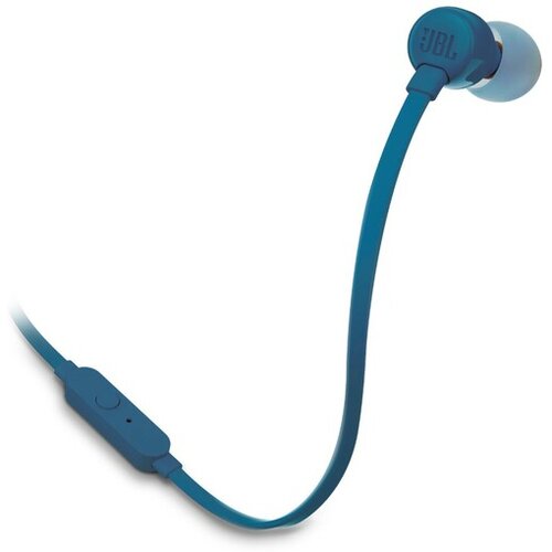 JBL ušesne slušalke z mikrofonom Tune 110, modra Cene