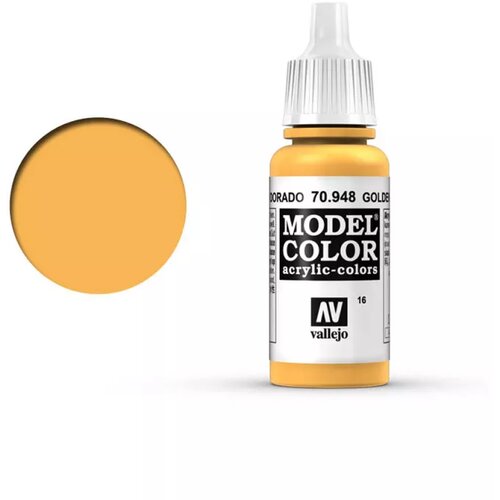 Vallejo Model Color 016 žafran rumena (Golden Yellow) (948) - 17 ml Cene