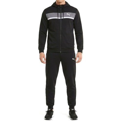 Puma Mu&amp;scaron;ka komplet trenerka Sweat Suit FL, Crna Slike