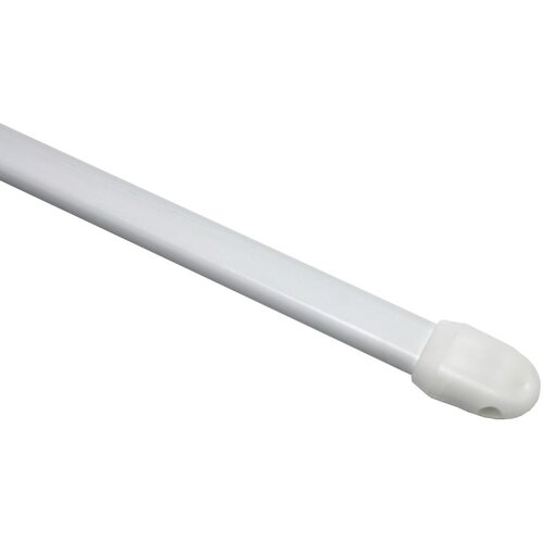  Karnisa za vitražne zavese Ploska &amp;Oslash; 11 mm bela 50 cm - 80 cm Slike
