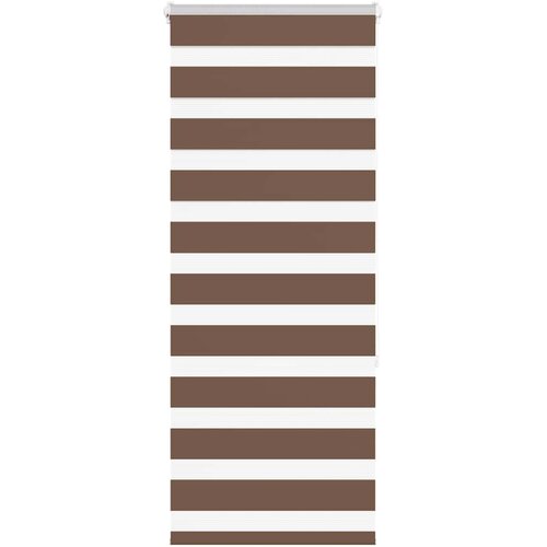 Zebra zavjesa smeđa 55x150 cm &scaron;irina tkanine 50,9 cm poliester Cene