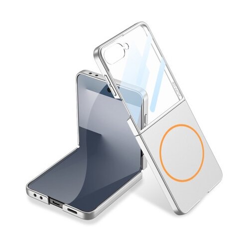  Futrola smooth magsafe za samsung f751b galaxy z flip 7 5g srebrna (gkk case) ( F121565 ) Cene