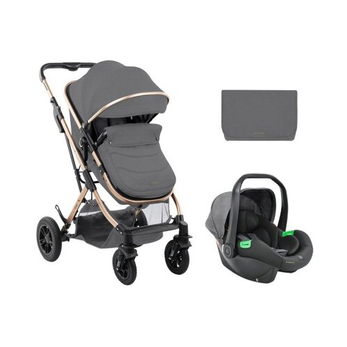 Kikka Boo Kaia Light Grey premium set 2in1 kolica sa autosedištem I-Size ( KKB11241 SET ) Cene