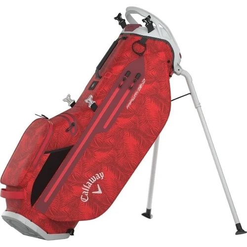 Callaway fairway c hd golf torba stand bag red palms/light grey