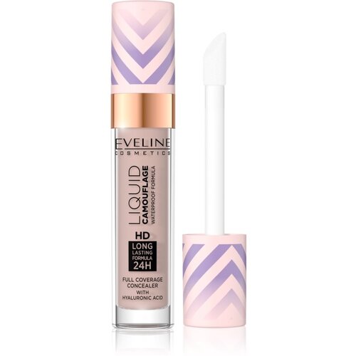 Eveline Cosmetics Liquid Camouflage vodootporni korektor s hijaluronskom kiselinom nijansa 04 Light Almond 7,5 ml Cijene