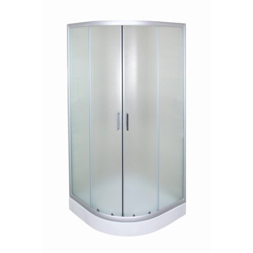 AQUAART tu&scaron; kabina s tu&scaron; kadjo basic 185 cm x 80 cm x 80 cm polkrožna Cene