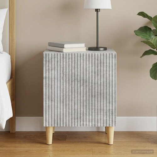  Noćni ormar Betonska siva 43 x 34,5 x 50 cm Konstruirano drvo Cijene