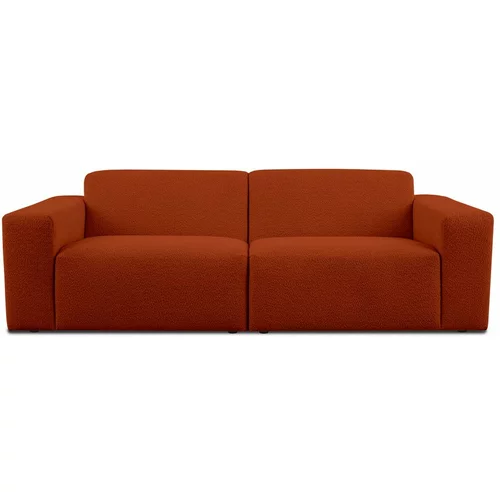 Scandic Ciglasta sofa od bouclé tkanine 228 cm Roxy –