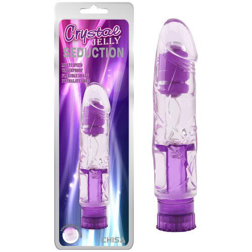 Chisa ljubičasti vibrator 16cm Seduction Purple Slike