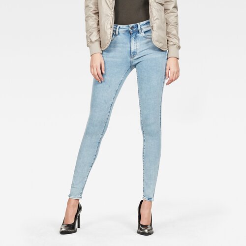 G-star jeans - lhana high super skinny wmn light blue Slike