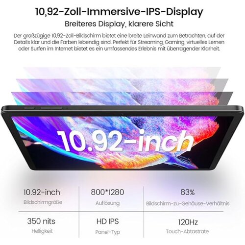OSCAL tablet pad 90 lte 10.92 HD+IPS/T606 OC/8GB/128GB/7700mAh/8+13MP/Android Cene