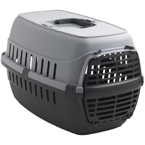 Moderna roadrunner carrier plastic door transporter za ljubimce grey Slike